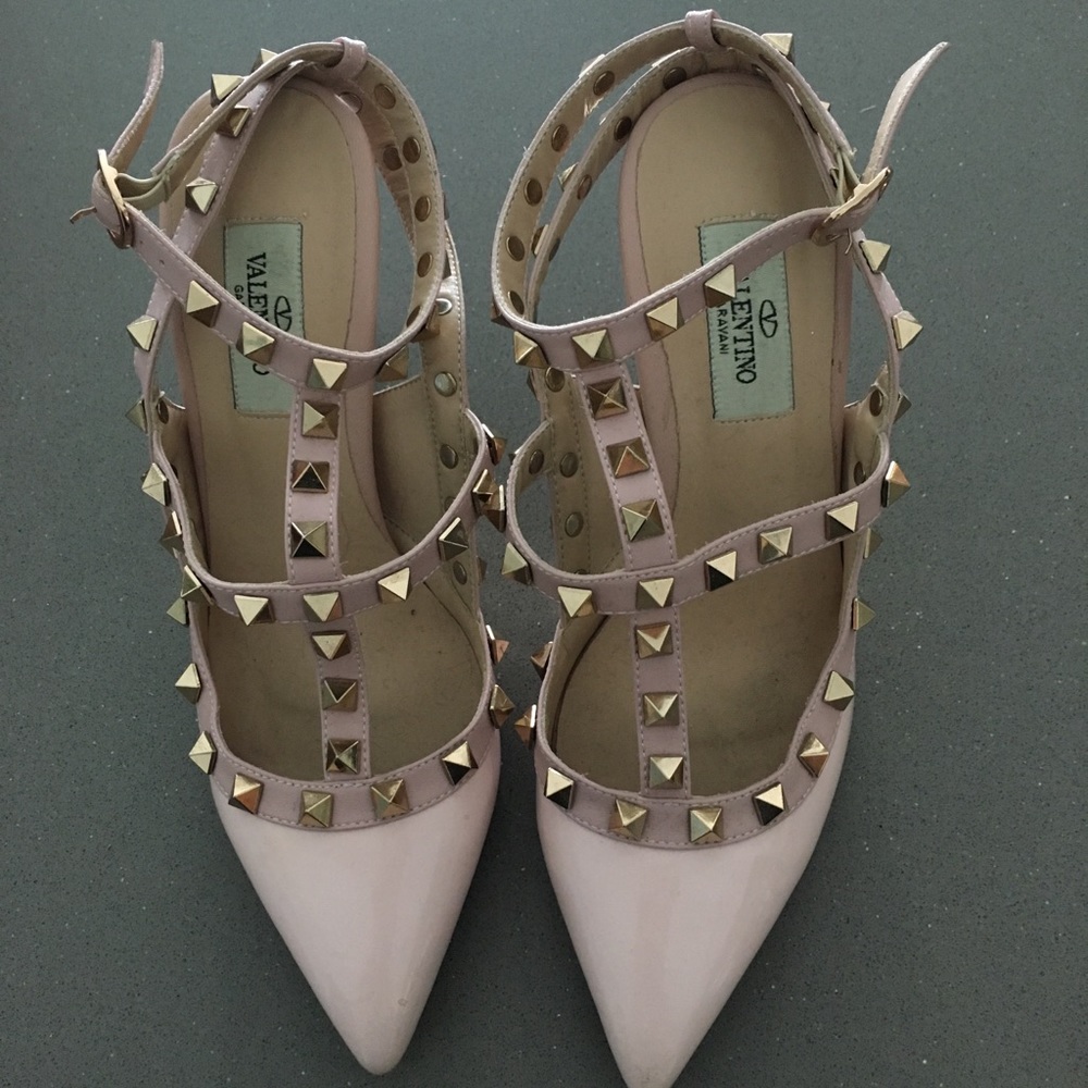 Studded heels